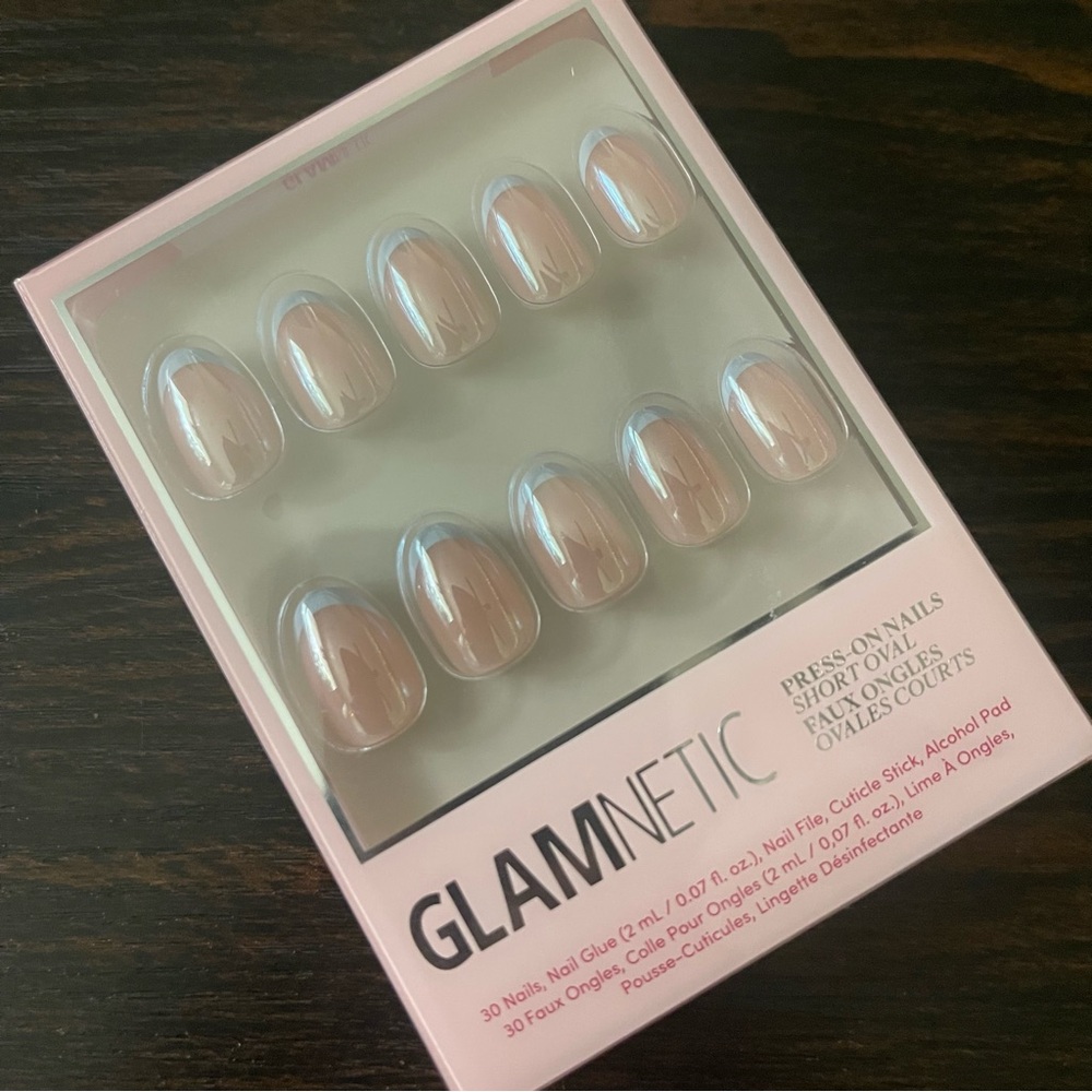 Glamnetic Press-On Nails Into Blue